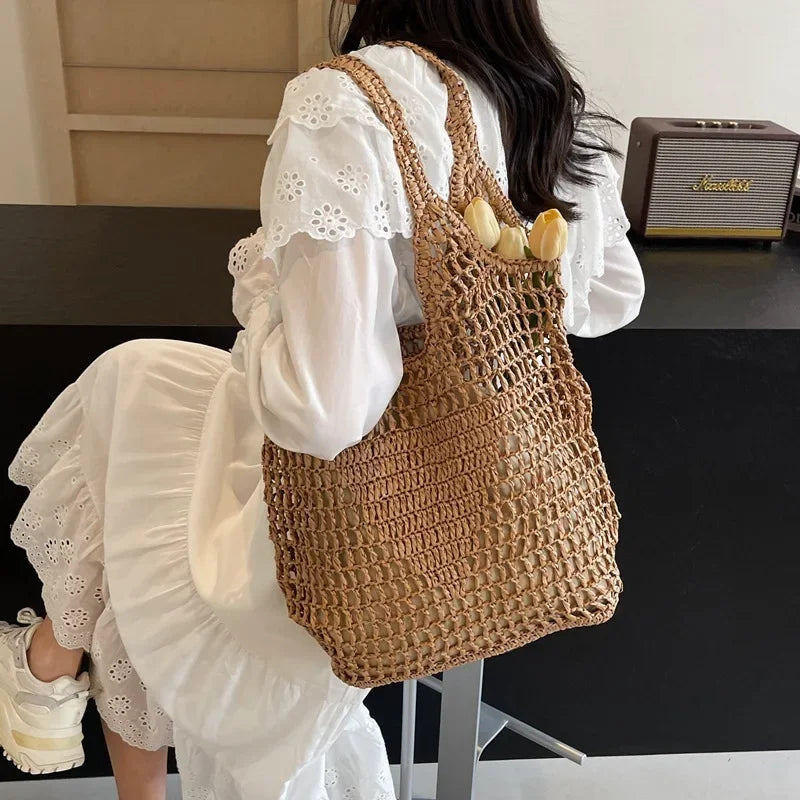 Mondello - Rattan Tote Bag
