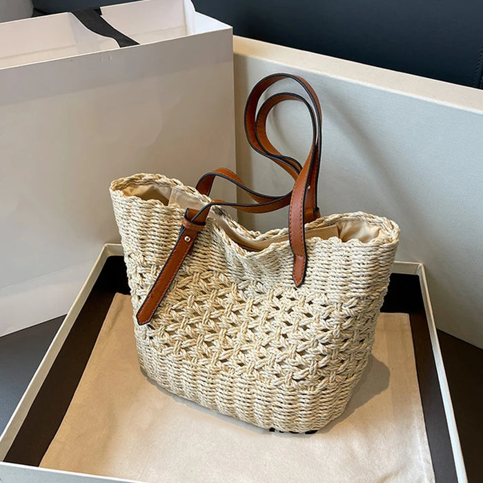 Moneglia - Rattan Tote Bag