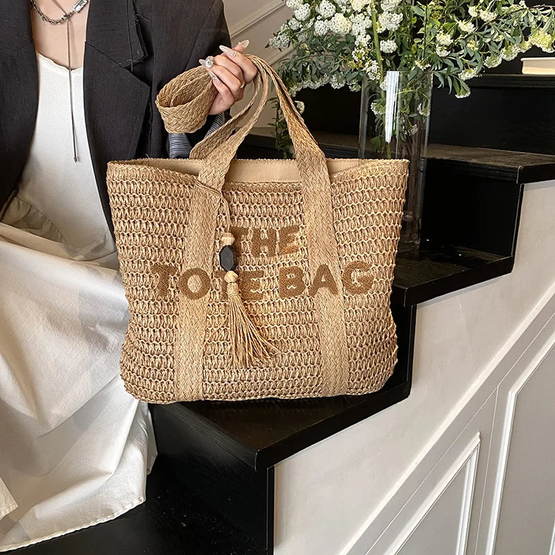 Dubrovnik - Straw Tote Bag