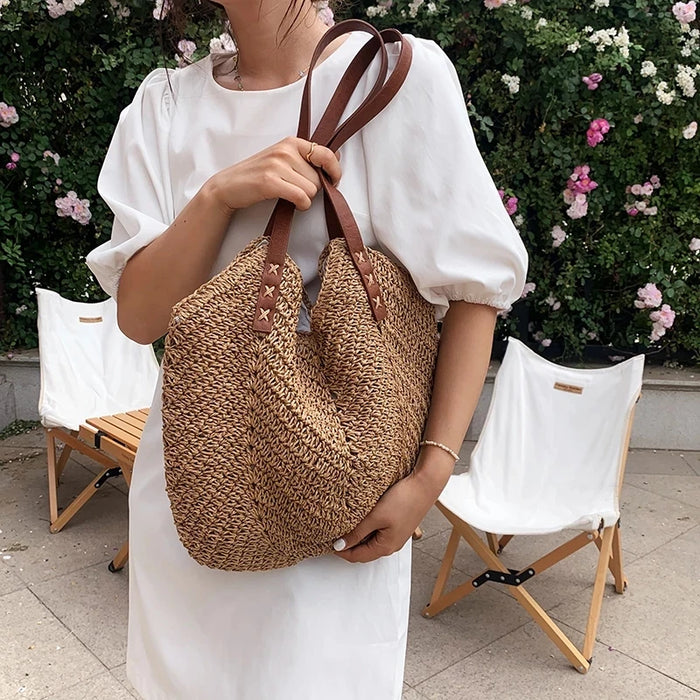 Varigotti - Rattan Tote Bag