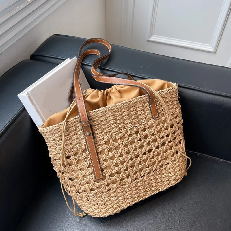 Moneglia - Rattan Tote Bag