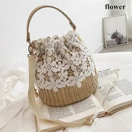Alassio - Straw Crossbody Bag