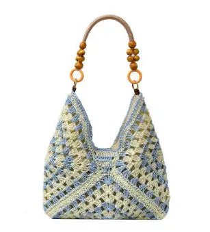Methoni - Straw Tote Bag