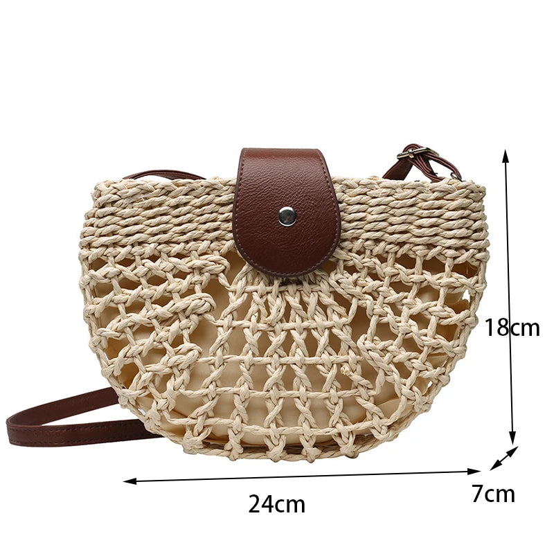 Vis - Rattan Crossbody Bag