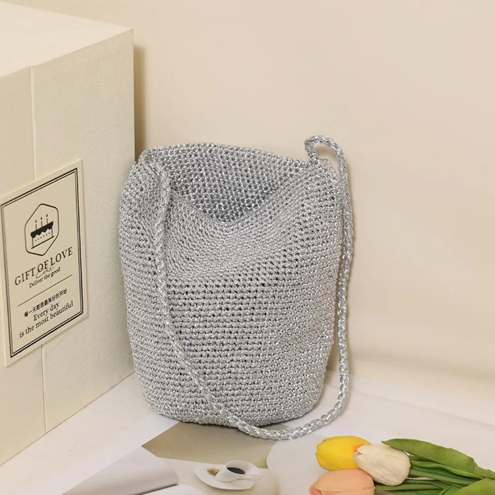 Cascais - Straw Bucket Bag