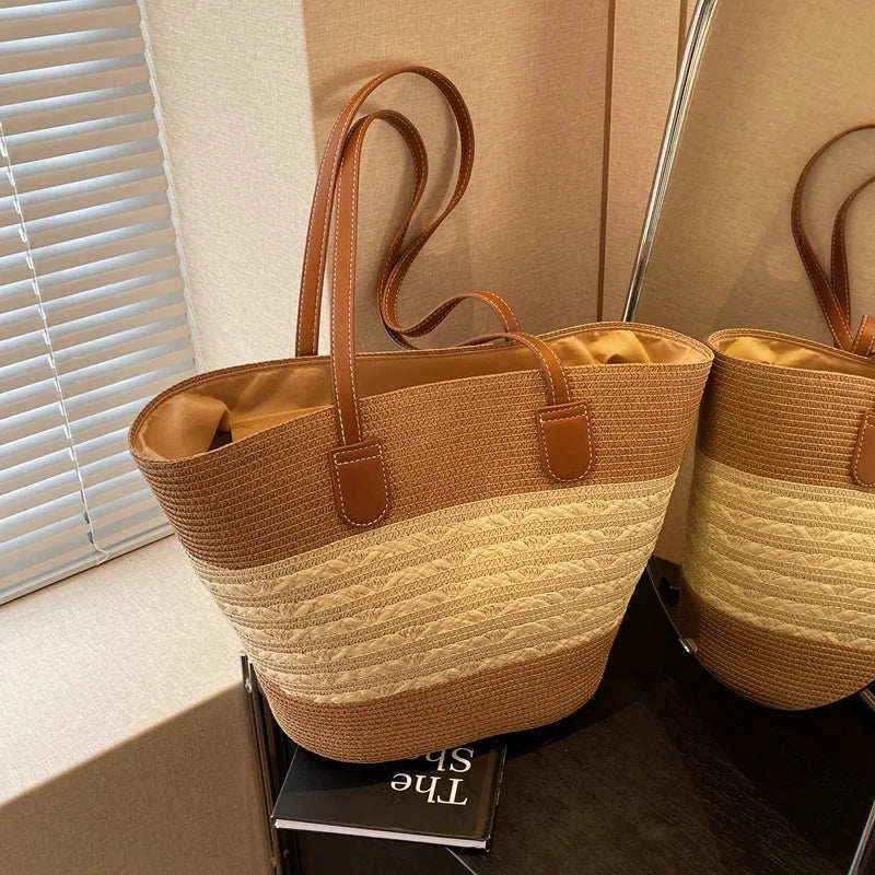 Bonassola - Straw Shoulder Bag