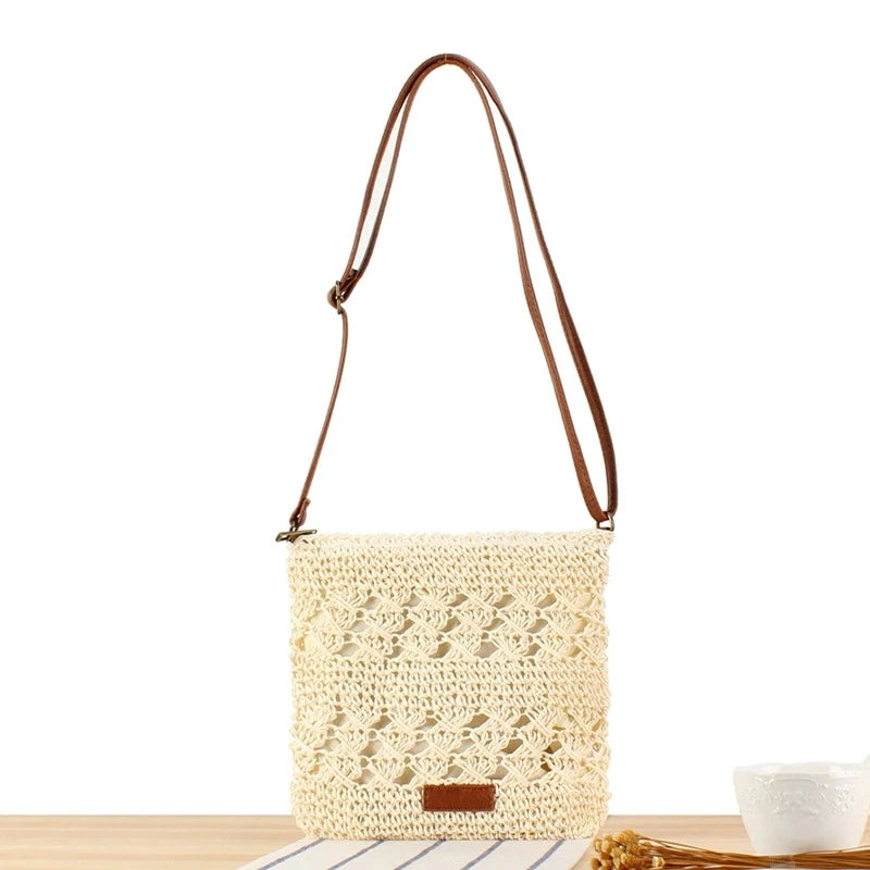 Sintra - Straw Crossbody Bag