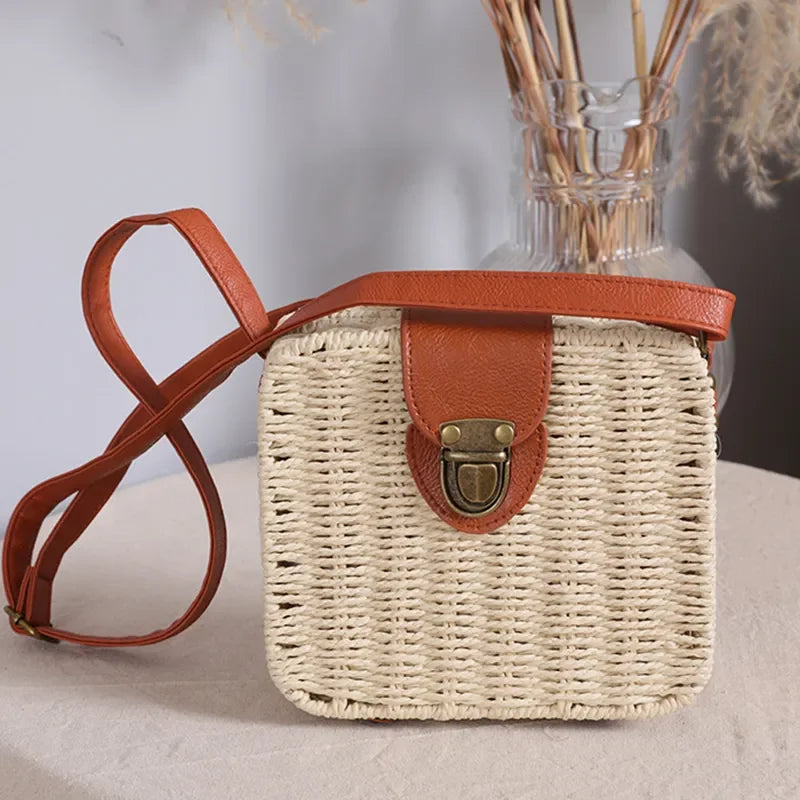 Noli - Rattan Crossbody Bag