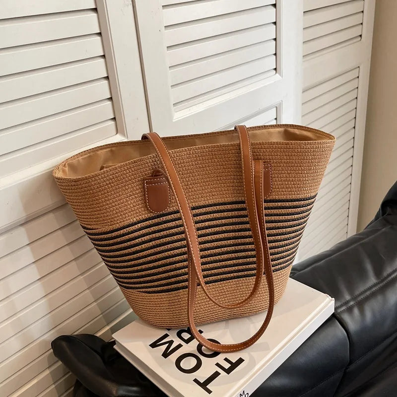 Bonassola - Straw Shoulder Bag