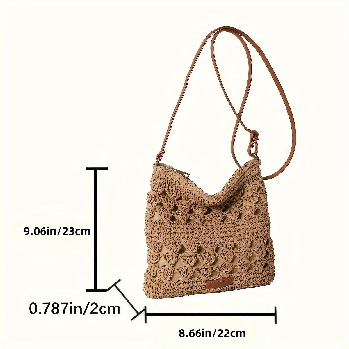 Sintra - Straw Crossbody Bag
