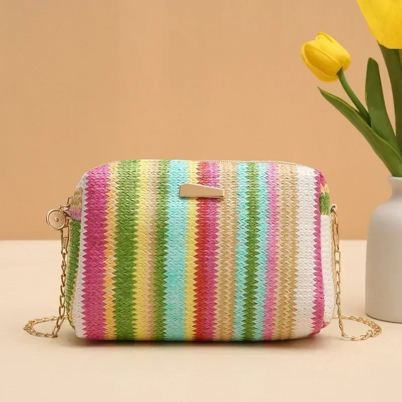 Lagos - Rattan Crossbody Bag
