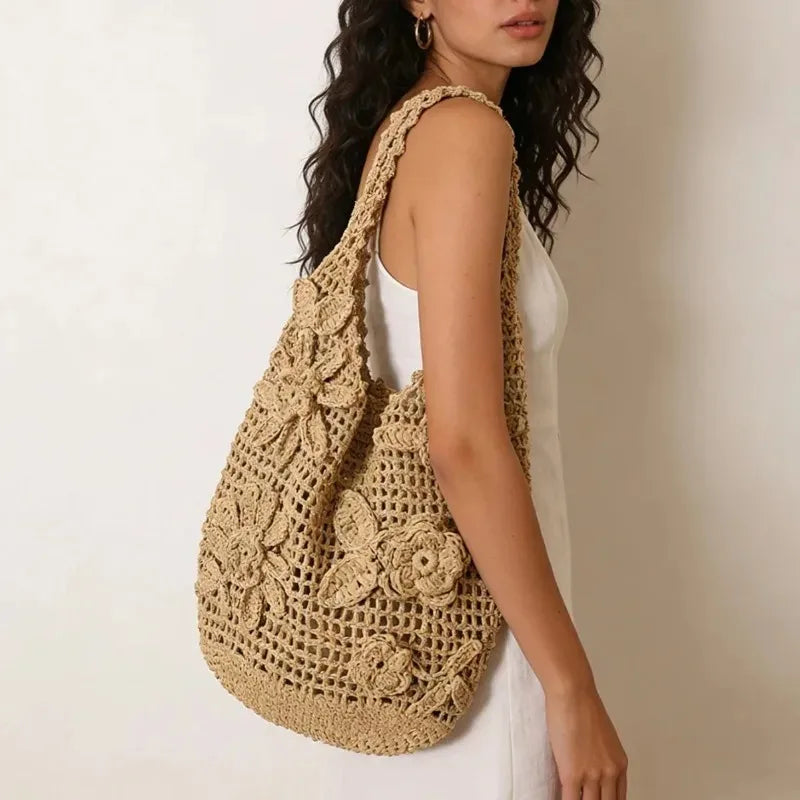 Syros - Woven Beach Tote