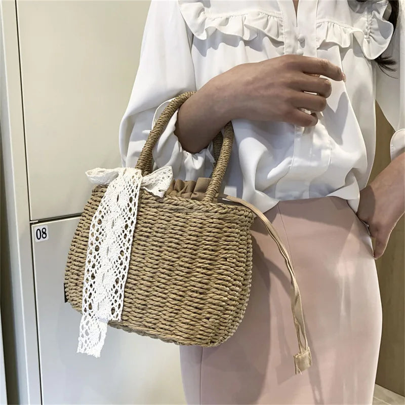 Solta - Rattan Crossbody Bag