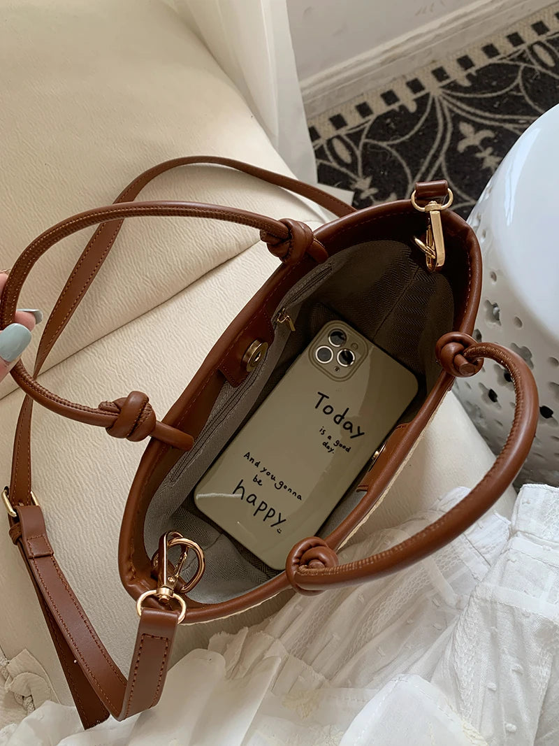 Datca - Straw Crossbody Bag