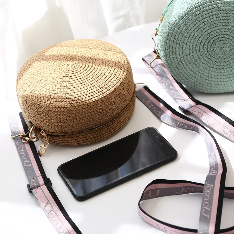 Bosa - Straw Crossbody Bag