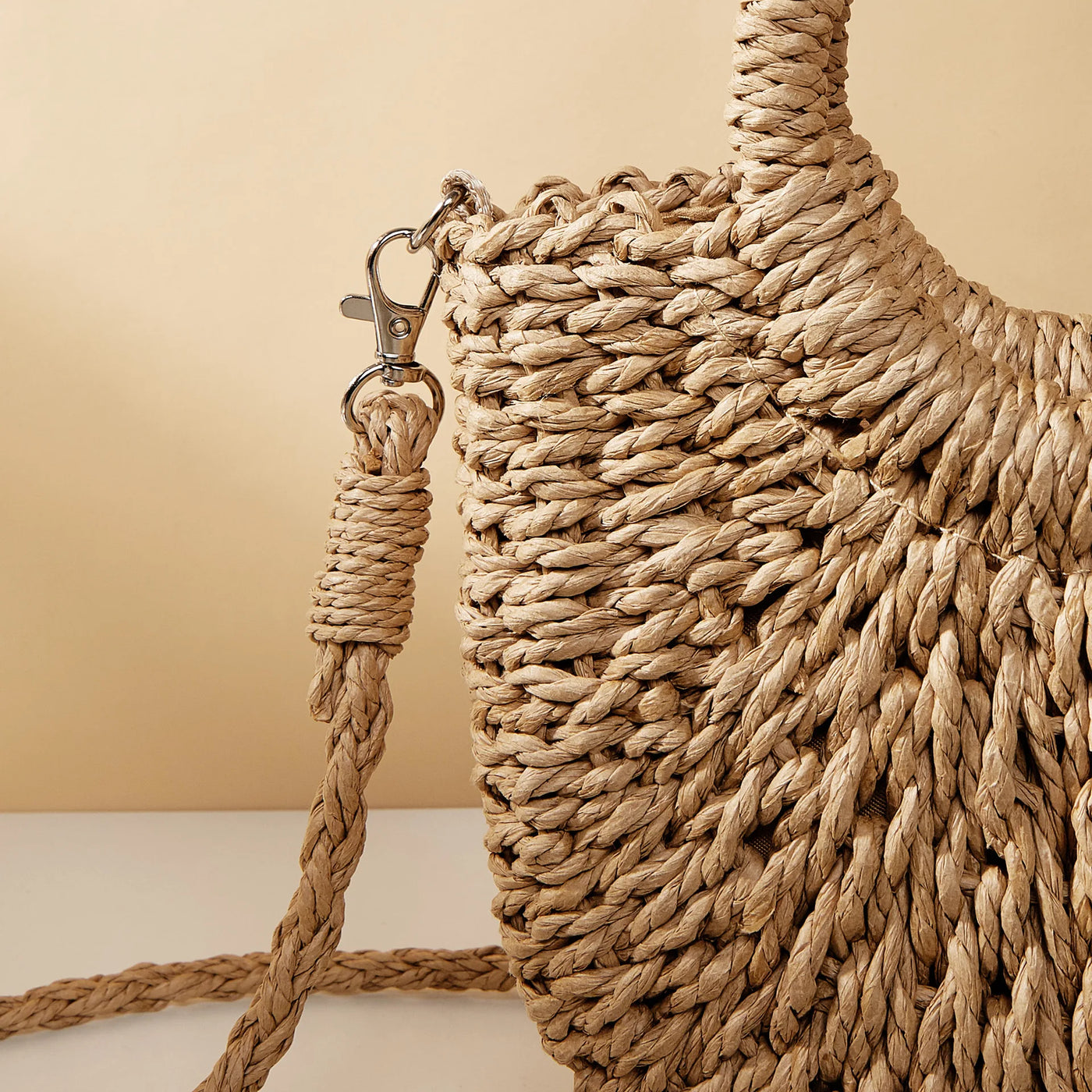 Tharros - Rattan Crossbody Bag