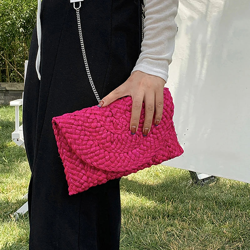 Conil - Straw Clutch
