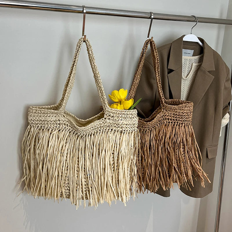 Llanes - Rattan Crossbody Bag