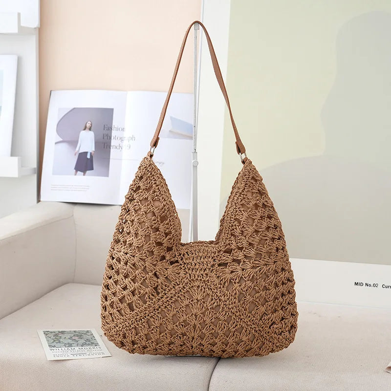 Peniscola - Straw Shoulder Bag