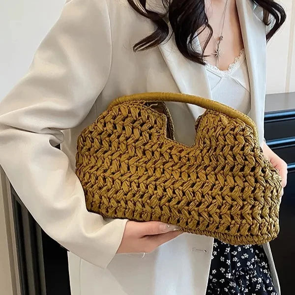 Losinj - Rattan Clutch