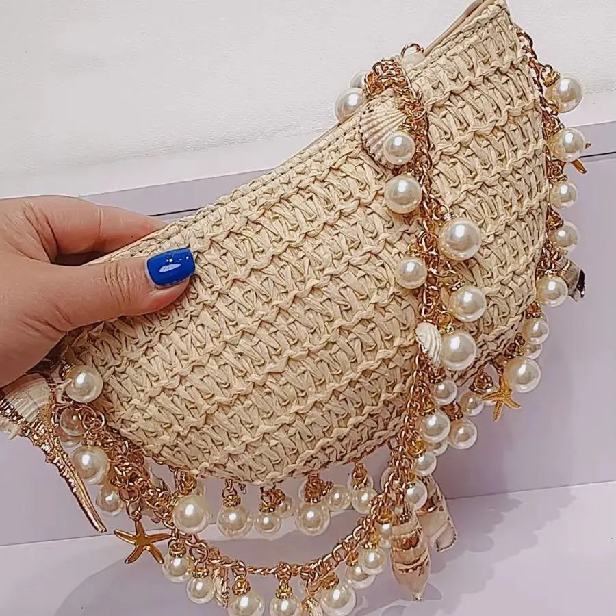 Boccadasse - Straw Crossbody Bag