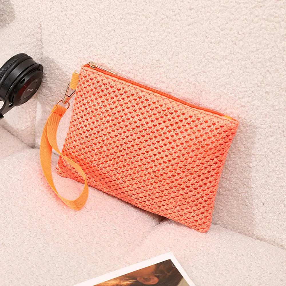 Ramatuelle - Straw Clutch
