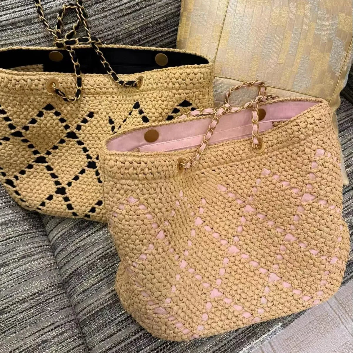 Amorgos - Raffia Shoulder Bag