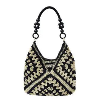 Methoni - Straw Tote Bag