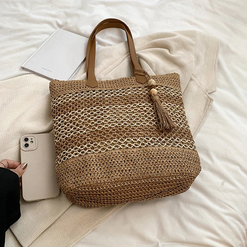 Oludeniz - Rattan Crossbody Bag