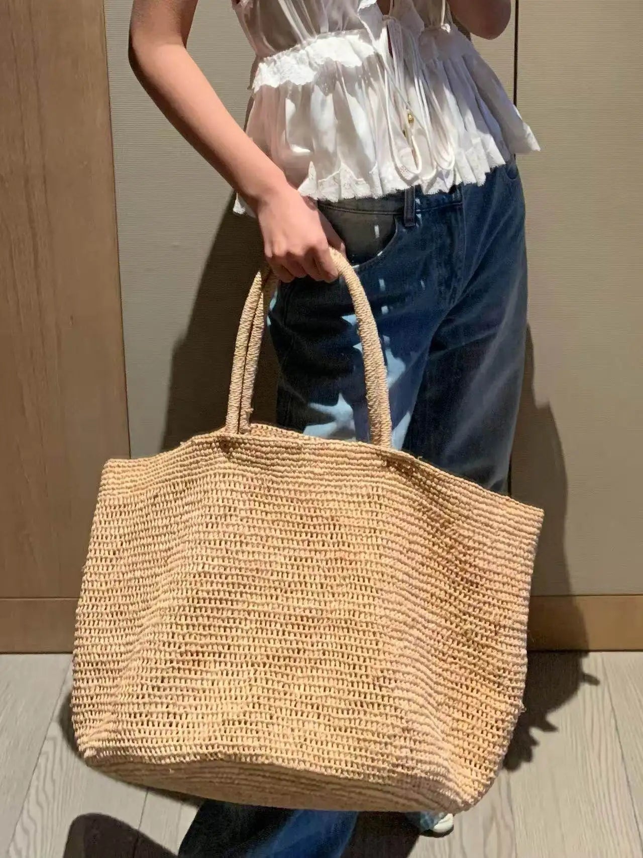 Cetara - Woven Beach Bag