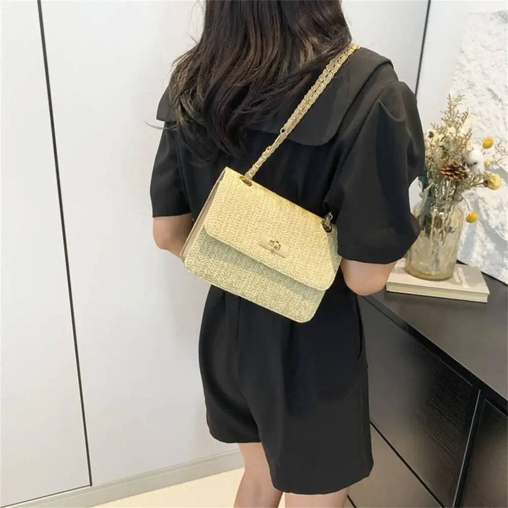 Ospedaletti - Rattan Crossbody Bag