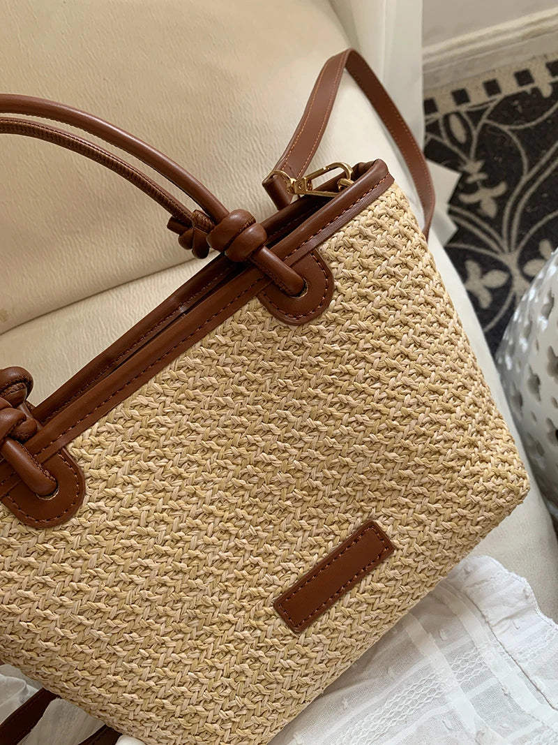 Datca - Straw Crossbody Bag