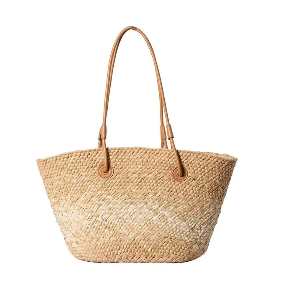 Pizzo - Straw Bucket Bag