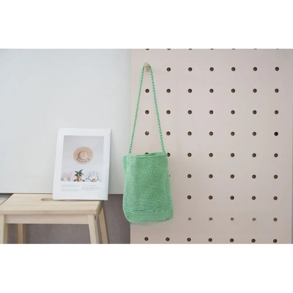 Cascais - Straw Bucket Bag