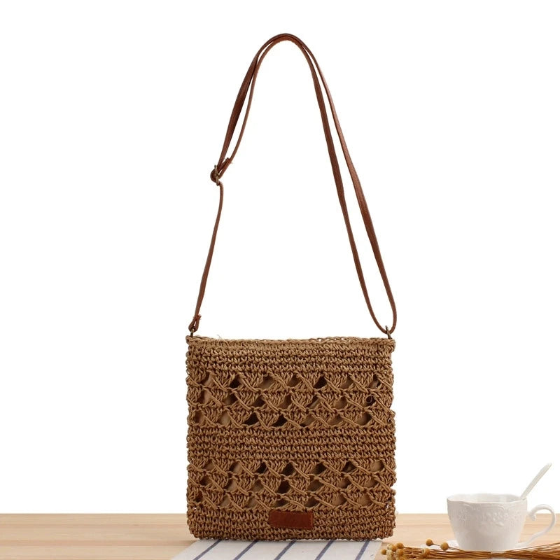 Sintra - Straw Crossbody Bag