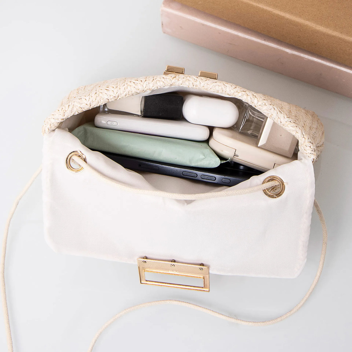 Tavira - Straw Crossbody Bag