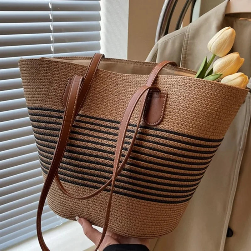 Bonassola - Straw Shoulder Bag