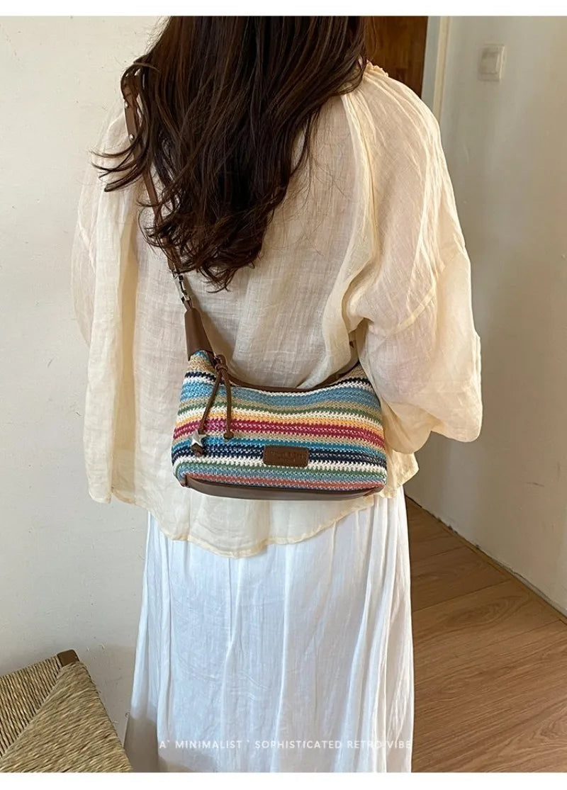 Trani - Straw Shoulder Bag