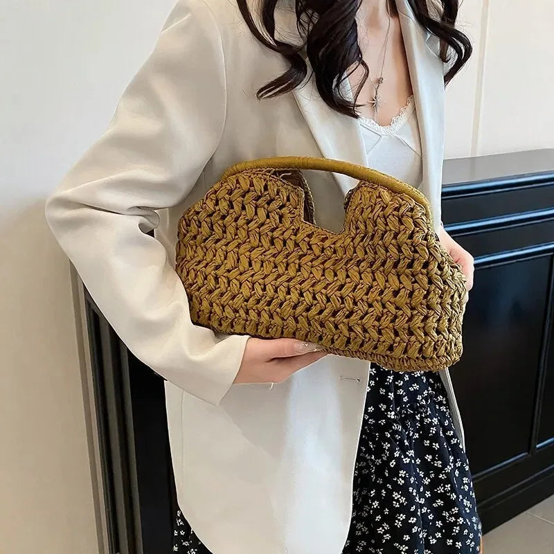 Losinj - Rattan Clutch