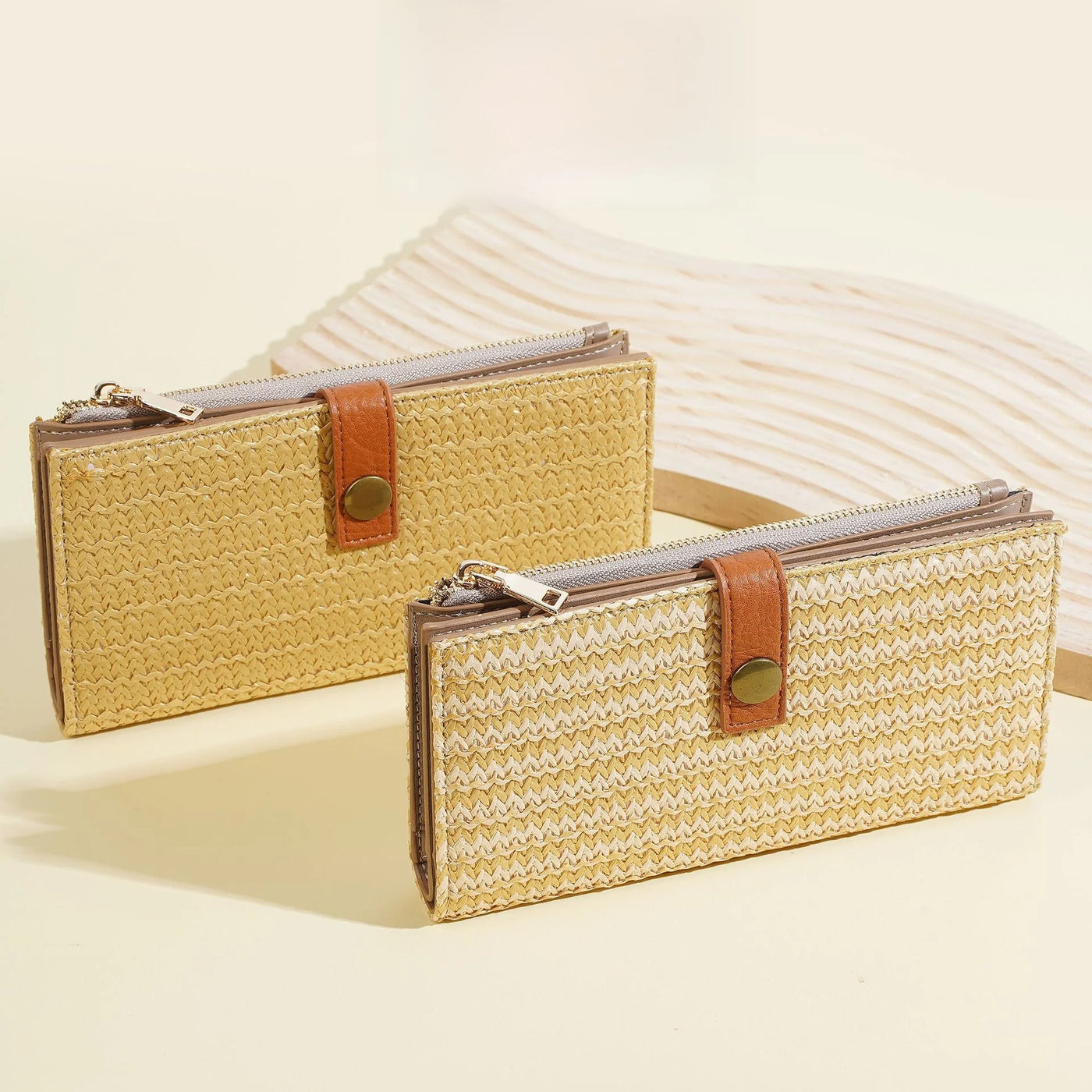 Deia - Straw Clutch