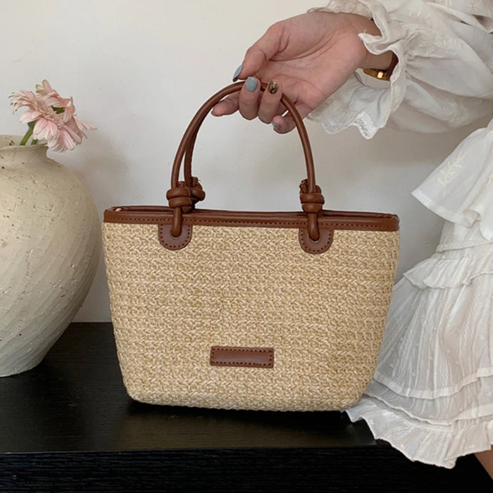 Datca - Straw Crossbody Bag
