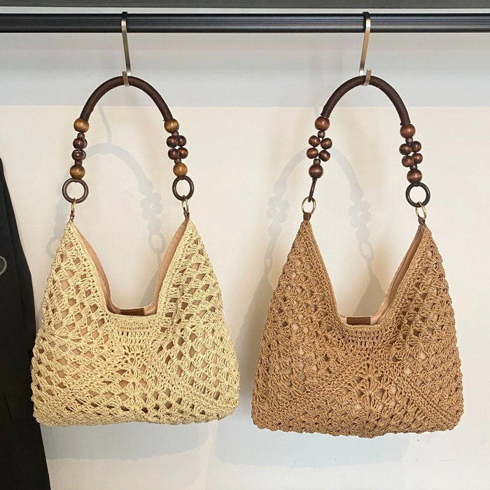 Methoni - Straw Tote Bag
