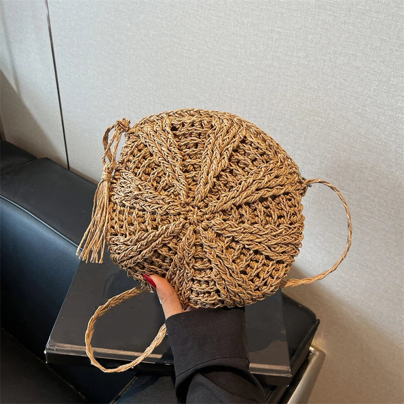 Fiskardo - Rattan Crossbody Bag