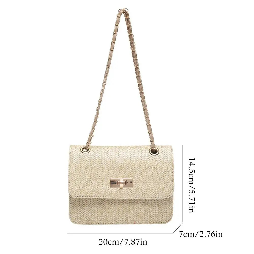 Ospedaletti - Rattan Crossbody Bag
