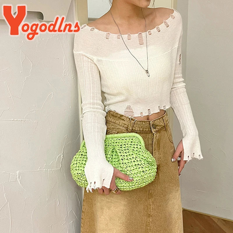 Llafranc - Straw Clutch