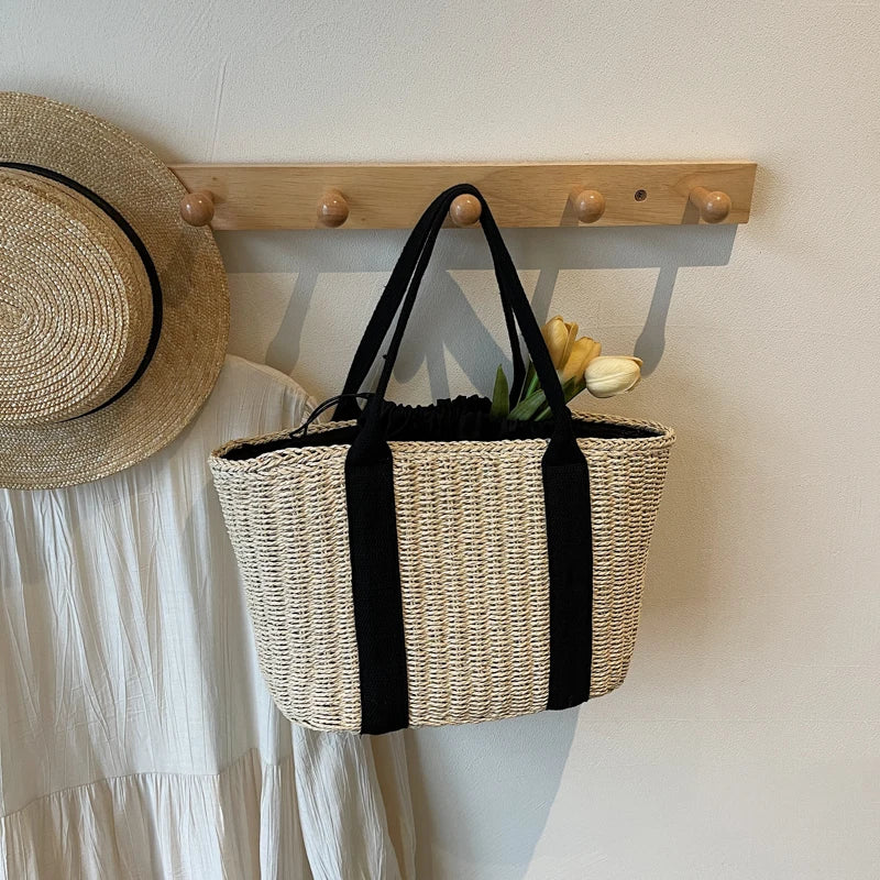 Gassin - Straw Beach Tote