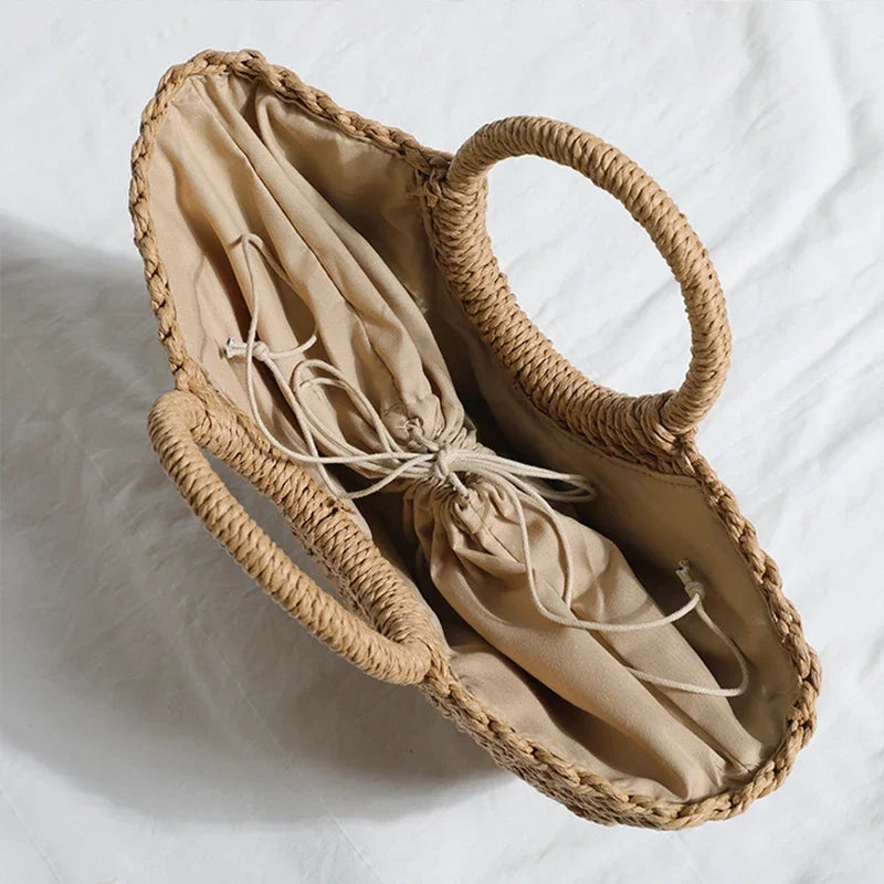 Chiavari - Straw Beach Tote