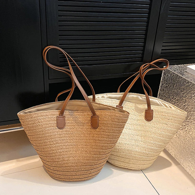 Kardamyli - Straw Beach Tote