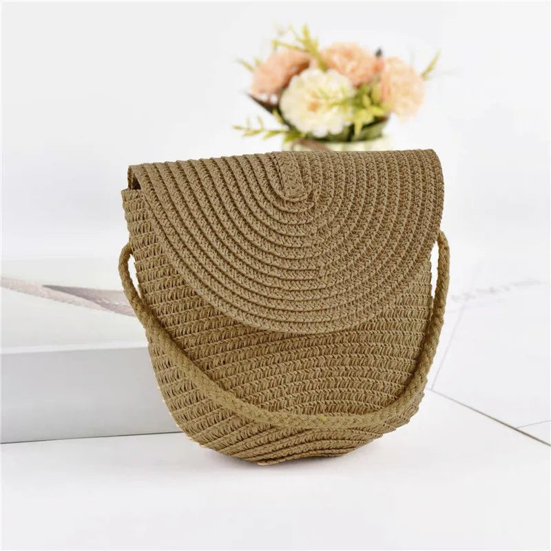 Bordighera - Rattan Crossbody Bag