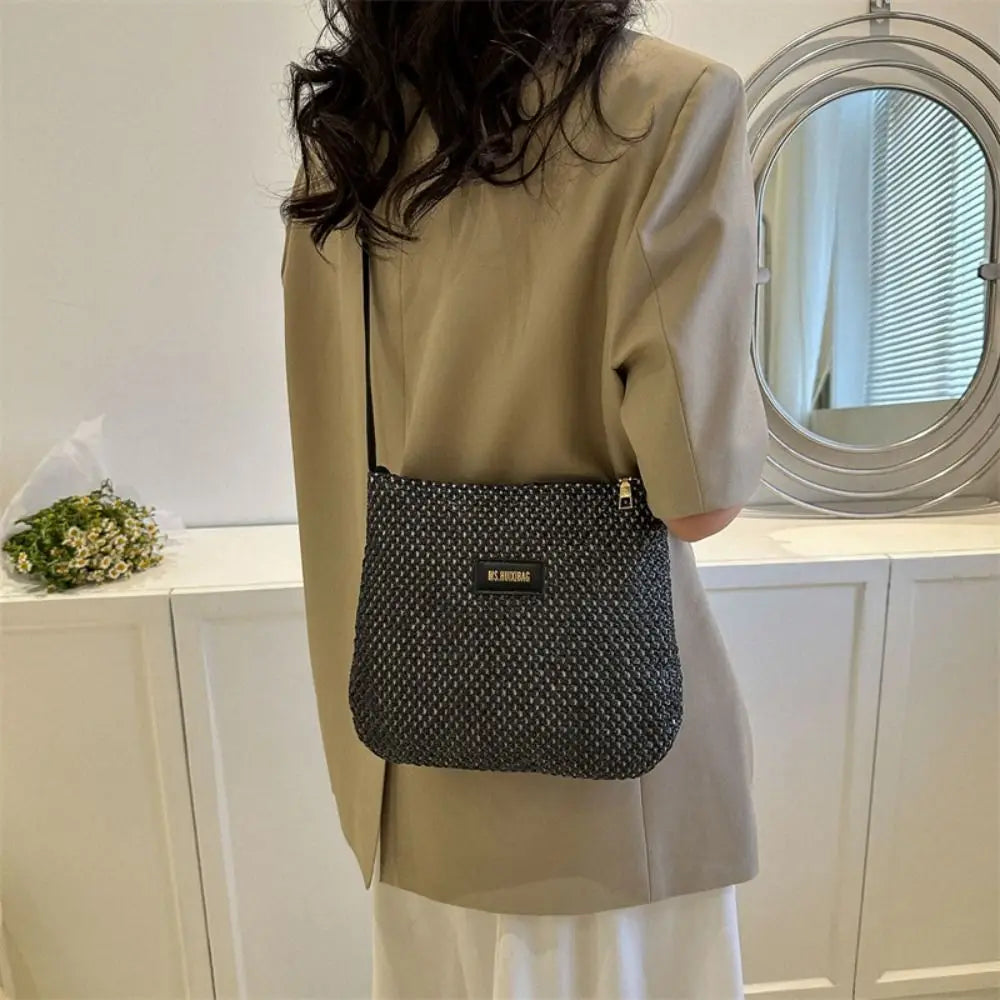 Bodrum - Straw Crossbody Bag